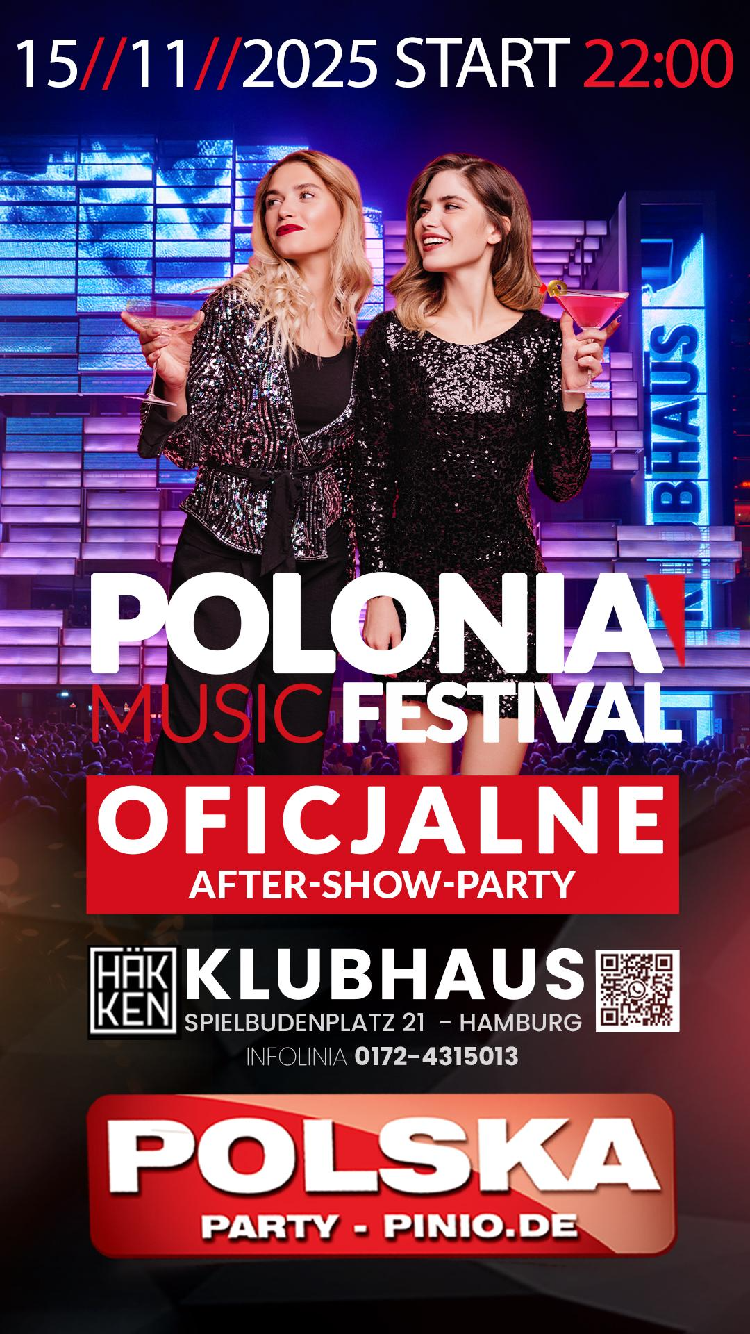 Polonia Music Festival After Show Party1 Polonia Music Festival After Show Party Flyer